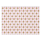 ミルクジャグチョコレートチップクッキースナック食品グルメ テーブルクロス (正面(横))