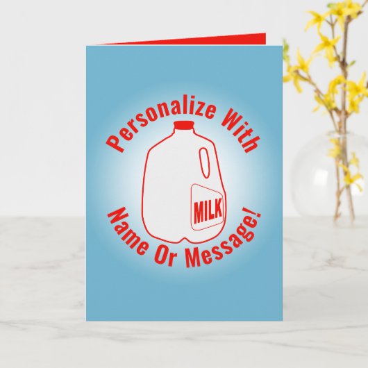 ミルクジュグ カード (黄色い花)