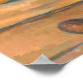 ミルクジュグ&フルーツ – ポールセザンヌファインアート ポスター (角)