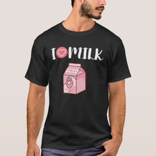 ミルクストロベリー Tシャツ (正面)