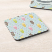 ミルクセーキパターン コースター (左側)