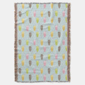 ミルクセーキパターン スローブランケット (正面縦)