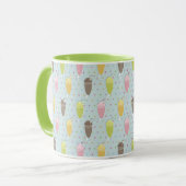 ミルクセーキパターン マグカップ (正面左)