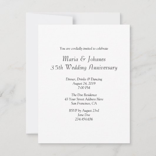 ミルクセーキ-ヴィンテージの結婚式招待状--を共有して下さい 招待状 (裏面)