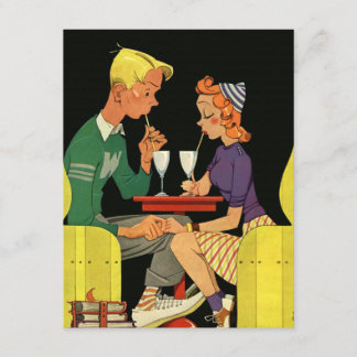 ミルクセーキ-ヴィンテージの結婚式招待状--を共有して下さい 招待状