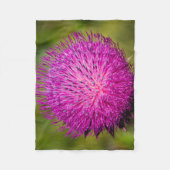 ミルクチスルが閉まっている フリースブランケット (正面)