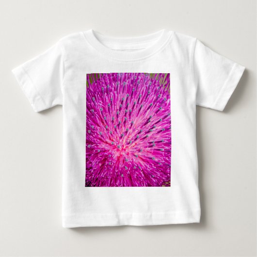 ミルクチスルが閉まっている ベビーTシャツ (正面)