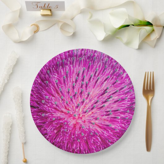 ミルクチスルが閉まっている ペーパープレート (ウェディング)