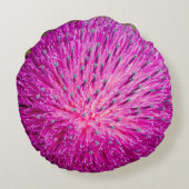 ミルクチスルが閉まっている ラウンドクッション (裏面)