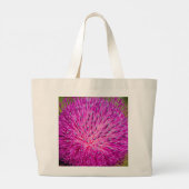 ミルクチスルが閉まっている ラージトートバッグ (裏面)