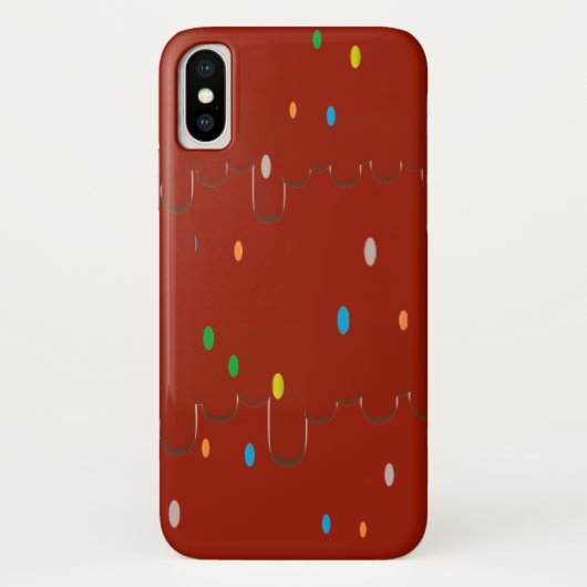 ミルクチョコレートの泉 Case-Mate iPhoneケース (裏面)