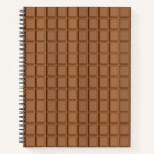 ミルクチョコレートキャンディバー ノートブック (正面)