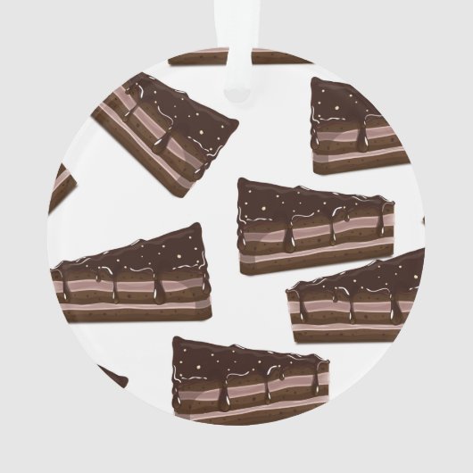 ミルクチョコレートケーキ オーナメント (裏面)