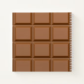 ミルクチョコレートスクウェア ノートブック (裏面)