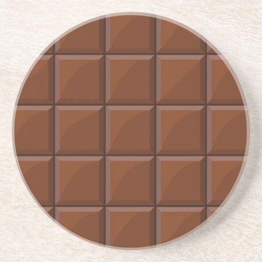 ミルクチョコレート コースター (正面)