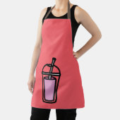 ミルクティピンクバブルティー エプロン (インサイチュ)