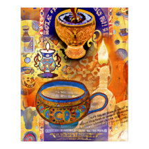 ミルクティーとろうそく