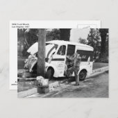 ミルクトラック難破船，ロサンゼルス, 1951ヴィンテージ ポストカード (正面/裏面)