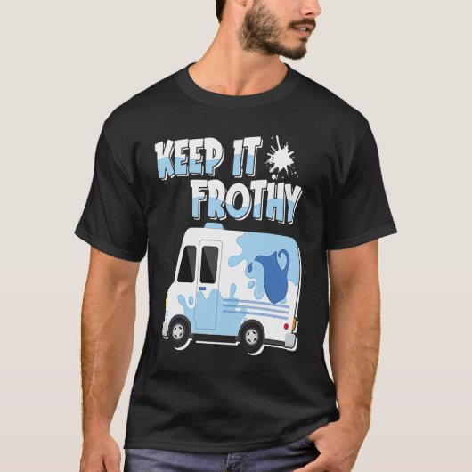 ミルクフォーム Tシャツ (正面)