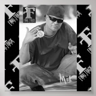 ミルクブラック&ホワイトポスター ポスター