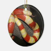 ミルクヘビ セラミックオーナメント (左)