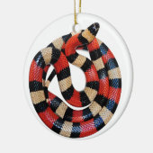 ミルクヘビ セラミックオーナメント (左)