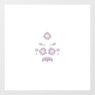 ミルクホワイトクラシックバラ装飾デザイン ウィンドウサイン