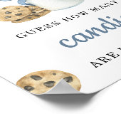 ミルクボウ – 瓶の中にキャンディーが何個入っているか ポスター (角)