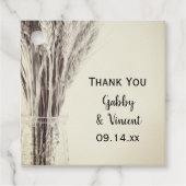 ミルクボトル農場結婚の フェイバータグ (正面)