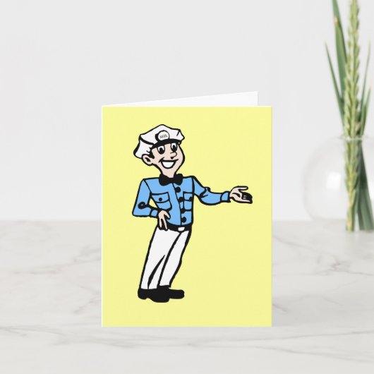 ミルクマングリーティングカード カード (正面)