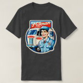 ミルクマン1 Tシャツ (デザイン正面)