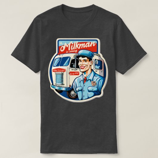 ミルクマン1 Tシャツ (デザイン正面)