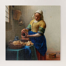 ミルクメイド | Johannes Vermeer |