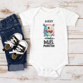 ミルクモンスタ間抜けー ベビーボディスーツ