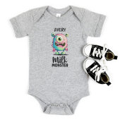 ミルクモンスタ間抜けー ベビーボディスーツ