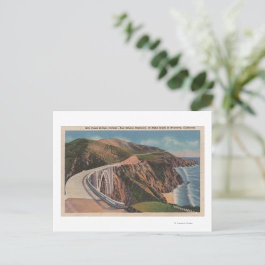 ミルクリークブリッジオンサンシメオンハイウィニア ポストカード (スタンド正面)
