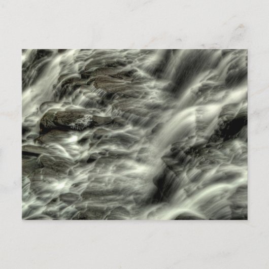 ミルクリーク滝、オハイオ州クリーブランド ポストカード (正面)