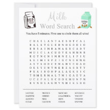 ミルクワード検索ゲーム