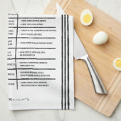 ミルク代替ベーキング キッチンタオル (四つ折り)