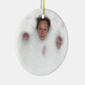 ミルク入りの女性 セラミックオーナメント (右)