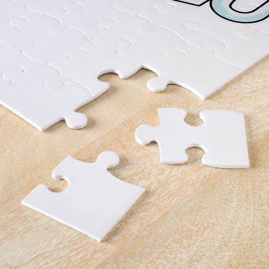 ミルク入り猫 ジグソーパズル (側面)