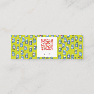 ミルク名刺 スキニー名刺