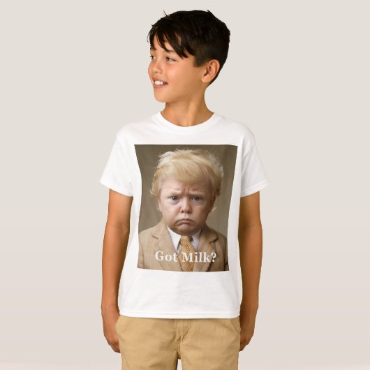 ミルク得? Tシャツ (正面フル)