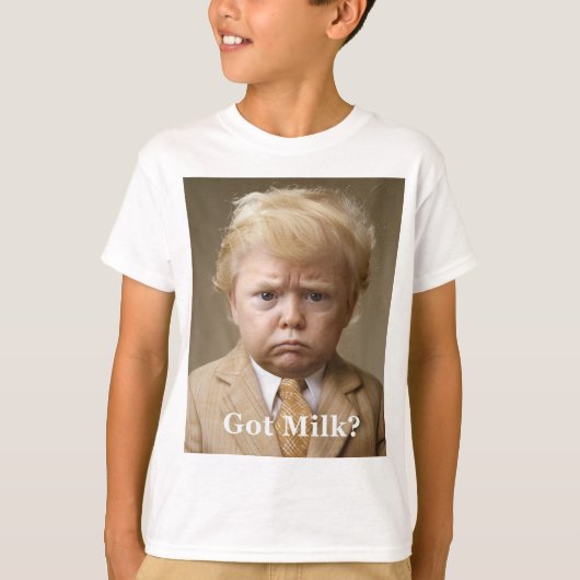 ミルク得? Tシャツ (正面)