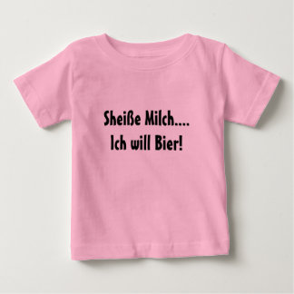 ミルク忘れビールが欲しい！ ベビーTシャツ