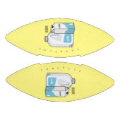 ミルク漫画のイラストレーション アメリカンフットボール (パネル)