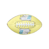 ミルク漫画のイラストレーション アメリカンフットボール (正面)