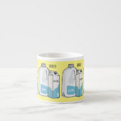 ミルク漫画のイラストレーション エスプレッソカップ (正面)