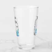ミルク漫画のイラストレーション タンブラーグラス (左)