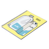 ミルク漫画のイラストレーション ノートブック (左側)